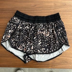 Size 8 lululemon shorts in great condition. Many complements on this pattern.